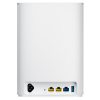 Wi-Fi Mesh система Asus ZenWiFi AX Hybrid (XP4) 1pk White (90IG05T0-BM9100) (WiFi6, AX1800, Qualcomm, 1xGE WAN, 2xGE LAN, 1xUSB 3.2, AiMesh, антенны: 4)