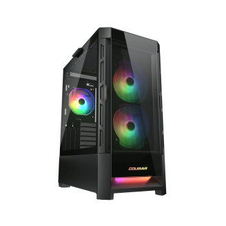 Корпус Cougar Duoface RGB Black без БП