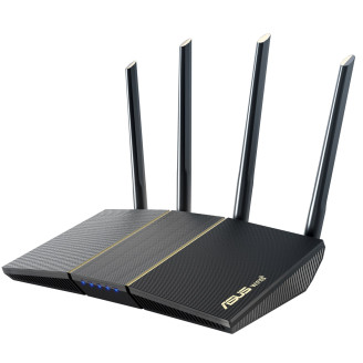 Беспроводной маршрутизатор Asus RT-AX57 (90IG06Z0-MO3C00) (WiFi6, AX3000, Broadcom, 1xGE WAN, 4xGE LAN, AiMesh, антенны: 4)