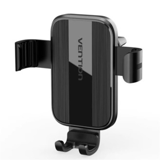 Автомобильный держатель для телефона автозажимной трехконтактный Vention Duckbill Clip Black Square Fashion Type (KCTBO)