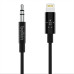 Аудио-кабель Belkin 3.5 мм - Lightning (M/M), 1.8 м Black (AV10172BT06-BLK)