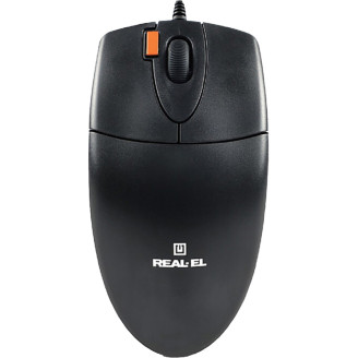 Мышь REAL-EL RM-220 Black (EL123200026)