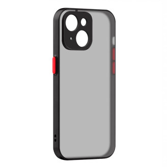 Чехол-накладка Armorstandart Frosted Matte для Apple iPhone 14 Black (ARM64473)