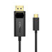 Кабель Choetech DisplayPort - USB Type-C (M/M), 1.8 м, Black (XCP-1801BK)