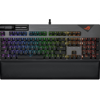 Клавиатура Asus ROG Strix Flare II LED 104key NX Red US Black/Grey (90MP02D6-BKUA01)