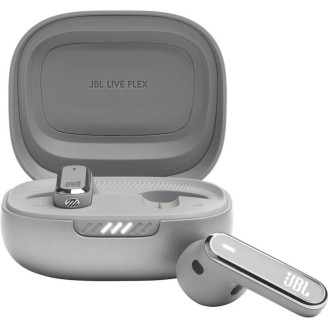 Bluetooth-гарнитура JBL Live Flex Silver (JBLLIVEFLEXSVR)