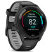 Смарт-часы Garmin Forerunner 265 Black Bezel and Case with Black/Powder Gray Silicone Band (010-02810-50)