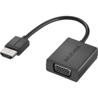 Адаптер Insignia HDMI - VGA (M/F), 0.15 м, Black (NS-PG95503)