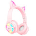 Bluetooth-гарнитура Borofone BO15 Cat Ear Pink (BO15P)