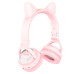 Bluetooth-гарнитура Borofone BO15 Cat Ear Pink (BO15P)