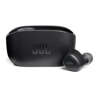 Bluetooth-гарнитура JBL Wave Vibe 100 TWS Black (JBLW100TWSBLK)