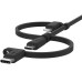 Кабель Belkin Boost Charge Universal USB - Lightning + micro USB + USB Type-C (M/M), 1 м, Black (CAC001bt1MBK)