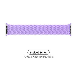 Ремешок Armorstandart Braided Solo Loop для Apple Watch 42mm/44mm/45mm/49mm Lavender Grey Size 6 (148 mm) (ARM64910)