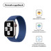 Ремешок Armorstandart Braided Solo Loop для Apple Watch 38mm/40mm/41mm Atlantic Blue Size 2 (120 mm) (ARM58066)