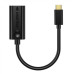 Адаптер Choetech HDMI - USB Type-C (F/M), Black (HUB-H04)