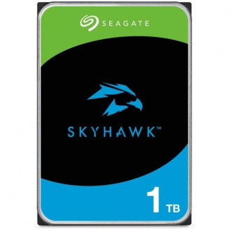 Накопитель HDD SATA 1.0TB Seagate SkyHawk 5400rpm 256MB (ST1000VX013)