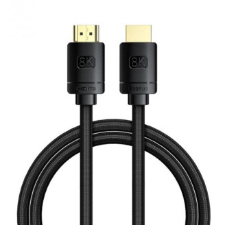 Кабель Baseus High Definition HDMI - HDMI V 2.1, (M/M), 1 м, Black (CAKGQ-J01)