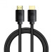 Кабель Baseus High Definition HDMI - HDMI V 2.1, (M/M), 1 м, Black (CAKGQ-J01)