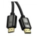 Кабель Baseus High Definition (Zinc alloy) HDMI - HDMI V 2.1 (M/M), 2 м, Black (WKGQ000101)