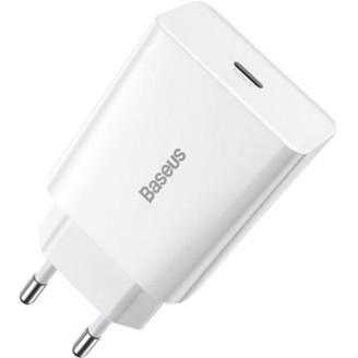 Сетевое зарядное устройство Baseus (1USB-C 3A) 20W White (CCFS-SN02)