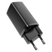 Сетевое зарядное устройство Baseus GaN2 Lite Quick Charger (1USB, 1Type-C) QC/PD, 5A, 65W Black (CCGAN2L-B01)