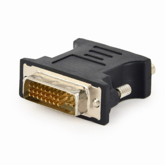 Адаптер Cablexpert DVI - VGA (M/F), Black (A-DVI-VGA-BK)