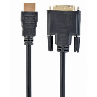 Кабель Cablexpert HDMI - DVI (M/M), 0.5 м, Black (CC-HDMI-DVI-0.5M)