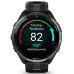 Смарт-часы Garmin Forerunner 965 Carbon Gray DLC Titanium Bezel with Black Case and Black/Powder Gray Silicone Band (010-02809-80)