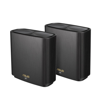 Wi-Fi Mesh система Asus ZenWiFi XT8 V2 Black 2pk (90IG0590-MO3A60) (AX6600, 1x2.5GE WAN, 3xGE LAN,  1xUSB3.1, WiFi6, AiMesh, WPA3, OFDMA, 6 антенны)