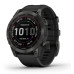 Смарт-часы Garmin Fenix 7 Sapphire Solar Carbon Gray DLC Titanium with Black Band (010-02540-2C)