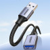 Кабель-удлинитель Ugreen US115 USB - USB (AM-AF), 2 м, Black (10497)