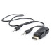 Адаптер Cablexpert HDMI - VGA V 1.4 (M/F), Black (A-HDMI-VGA-02)