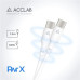 Кабель ACCLAB PwrX USB Type-C - USB Type-C (M/M), 60W, 1.2 м, White (1283126559563)