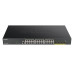 Коммутатор D-Link DGS-1250-28XMP/A1A 24xGE PoE, 4xSFP+, L2