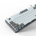 Клавиатура Aula Mechanical F3287 White/Grey Keycap KRGD Blue (6948391240688)