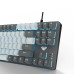 Клавиатура Aula Mechanical F3287 White/Grey Keycap KRGD Blue (6948391240688)