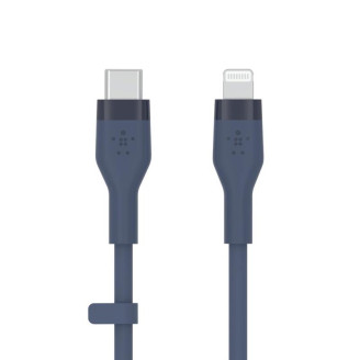 Кабель Belkin BoostCharge Flex USB Type-C - Lightning, 2 м, Blue (CAA009bt2MBL) OEM