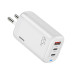 Сетевое зарядное устройство Remax Ligil Series 65W PD + QC Fast Charger White (RP-U55)