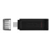 Флеш-накопитель USB3.2 64GB Type-C Kingston DataTraveler 70 Black (DT70/64GB)