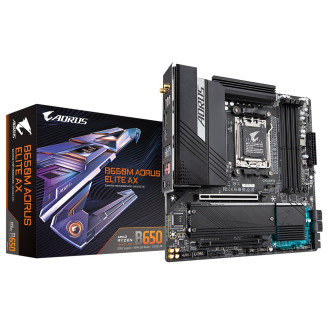 Материнская плата Gigabyte B650M Aorus Elite AX Socket AM5