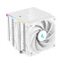 Кулер процессорный DeepCool AK620 Digital WH (R-AK620-WHADMN-G), Intel: 2066/2011-v3/2011/1700/1200/1151/1150/1155, AMD: AM5/AM4, 129х138х162 мм, 4-pin