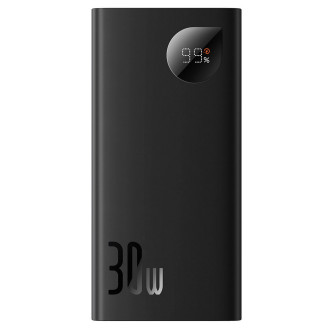 Универсальная мобильная батарея Baseus Adaman2 Digital Display 10000mAh Fast Charge 30W Black (PPAD040001/00296)