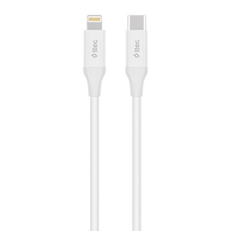 Кабель Ttec USB Type-C - Lightning (M/M), 1.5 м, White (2DK40B)