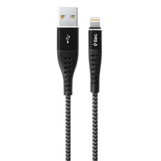 Кабель Ttec USB - Lightning (M/M), ExtremeCable, 1.5 м, Black (2DKX01LS)