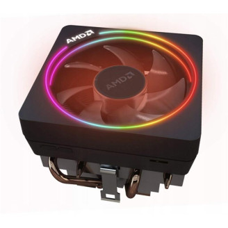 Кулер процессорный AMD Wraith Prism LED RGB (712-000075), AMD: AM4, 105x93x98 мм, 4-pin, Black