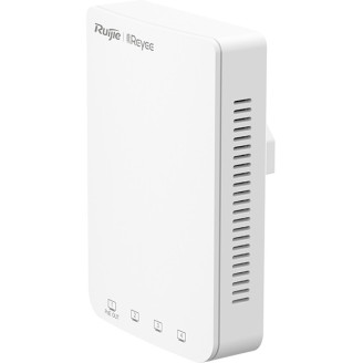 Точка доступа Ruijie Reyee RG-RAP1200(P) (AC1300, 1xGE PoE in, 1xGE PoE out, 3xGE, wall plate, MU-MIMO, PoE, L2/L3 Roaming, Ruijie Cloud)