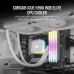 Система водяного охлаждения Corsair iCUE H150i RGB Elite Liquid CPU Cooler White (CW-9060079-WW), Intel: 2066/2011-3/2011/1700/1200/1151/1150/1155/1156/1366, AMD: AM5/AM4/TRX4/TR4, 397x120x27 мм