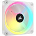 Вентилятор Corsair iCUE Link QX120 RGB PWM White (CO-9051005-WW), 120x120x25мм, 4-pin, белый