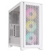 Корпус Corsair iCUE 4000D RGB AirFlow Tempered Glass White (CC-9011241-WW) без БП