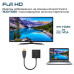 Адаптер Promate HDMI - VGA (M/F), 0.15 м, Black (prolink-h2v.black)